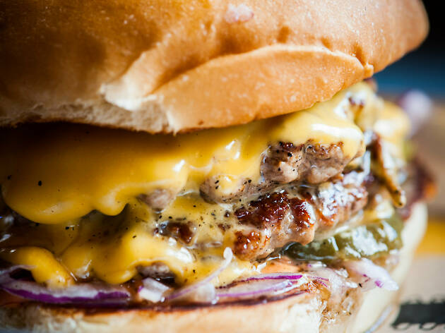 San Francisco burger WesBurger pop-up at Friends & Family in LA Fava