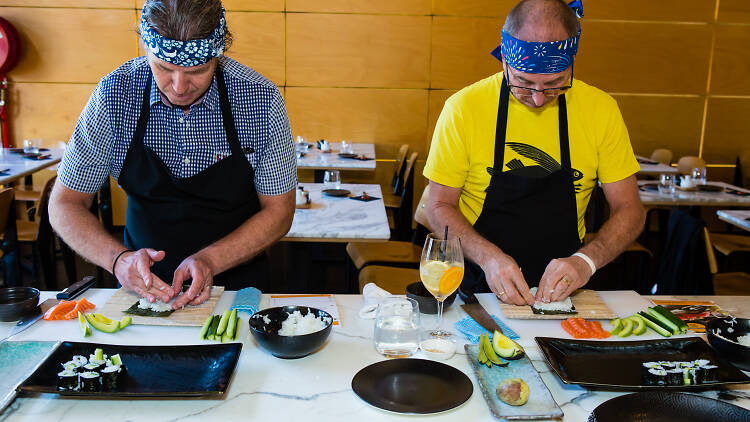 Akachochin sushi class