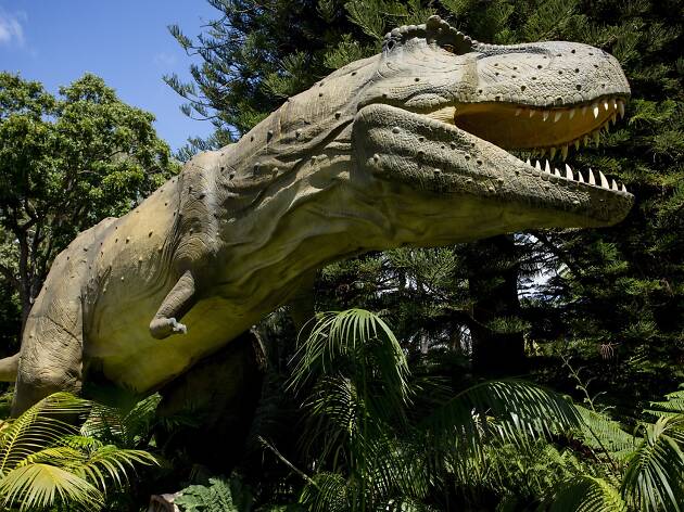 dinosaurs at woodland park zoo