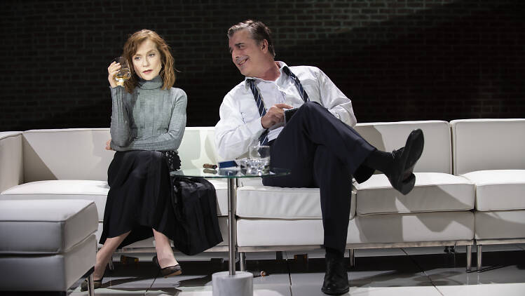 Isabelle Huppert and Chris Noth in The Mother