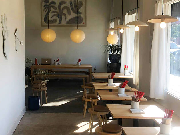 Woon Woon Chinese noodle restaurant in Historic Filipinotown Los Angeles