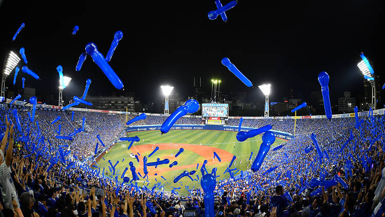 Watch a ball game over beer