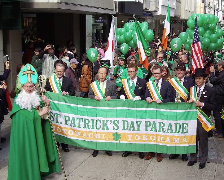 St Patrick’s Day Parade Motomachi Yokohama