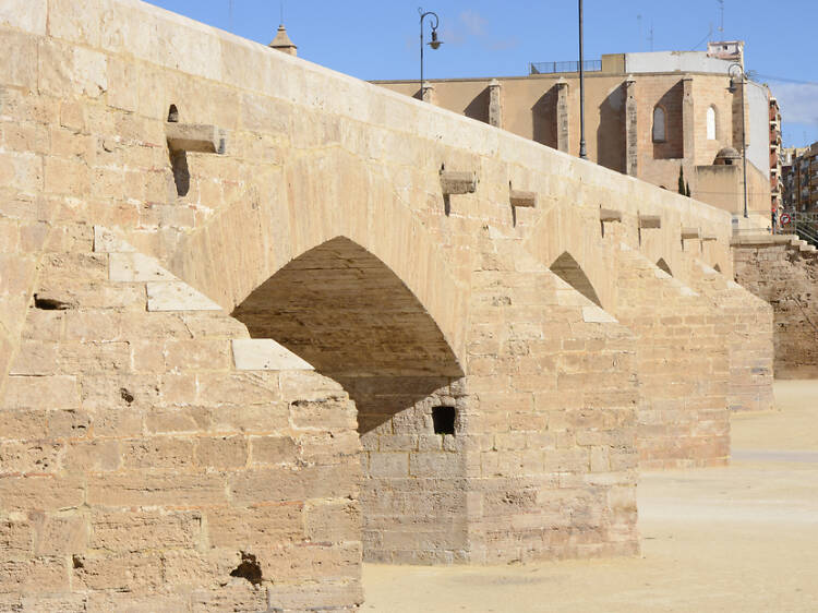 El puente más antiguo de Valencia