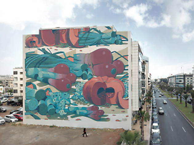 Aryz - Jidar Street Art Festival Aryz - Jidar Street Art Festival