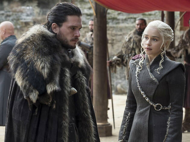 Daenerys Targaryen y Jon Snow de Game of Thrones Daenerys Targaryen y Jon Snow de Game of Thrones
