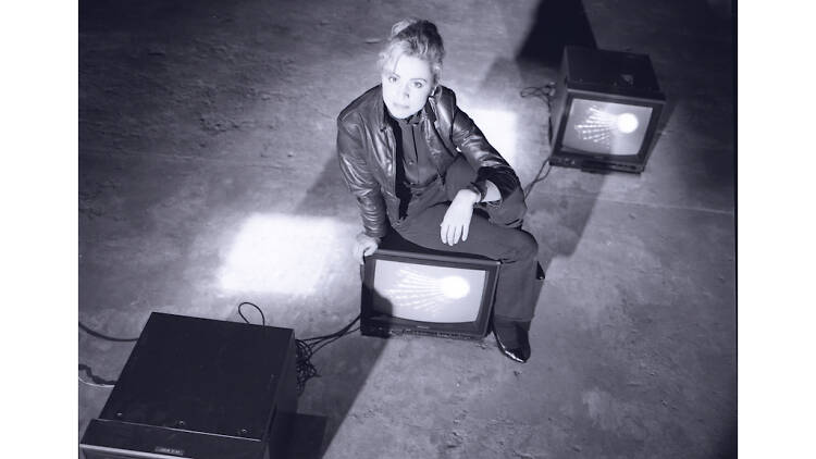 Portrait of Gretchen Bender, 1986