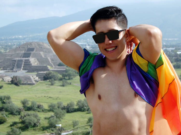 Campamento gay en Teotihuacan 