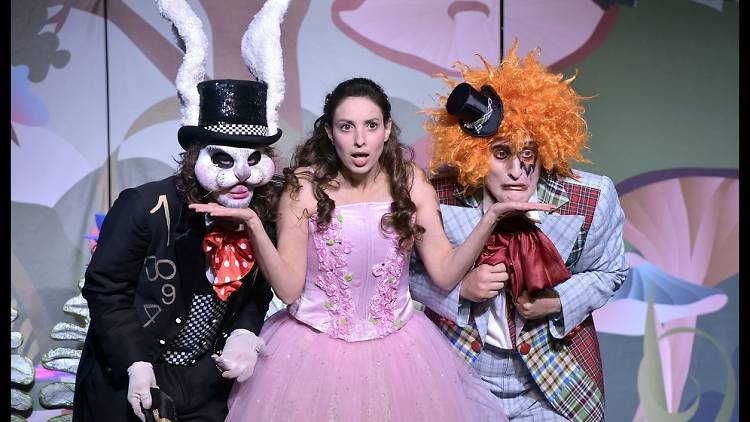 Tel Aviv - Purim at the Israeli Opera with Alice in Wonderland