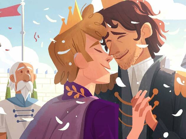 El conte infantil gai que es fa viral a Twitter 'Prince and Knight'