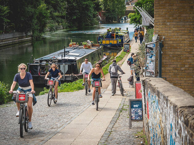 Regents Canal walk, Haggerston Regents Canal walk, Haggerston