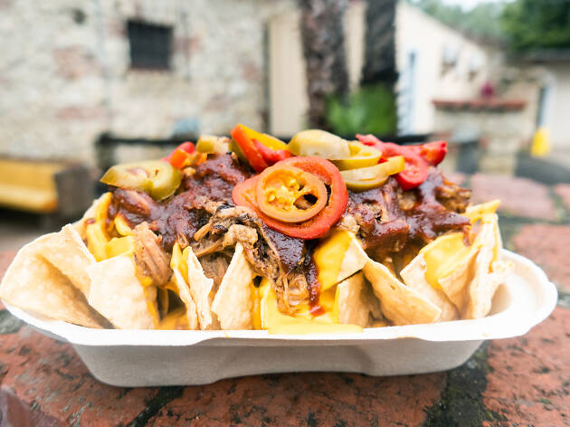 Malibu Wines and Beer Garden food truck pop-up event