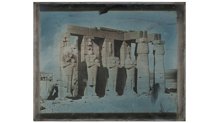 Joseph-Philibert Girault de Prangey, Ramesseum, Thebes, 1844 Joseph-Philibert Girault de Prangey, Ramesseum, Thebes, 1844