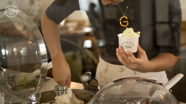 Grazia gelato and coffee