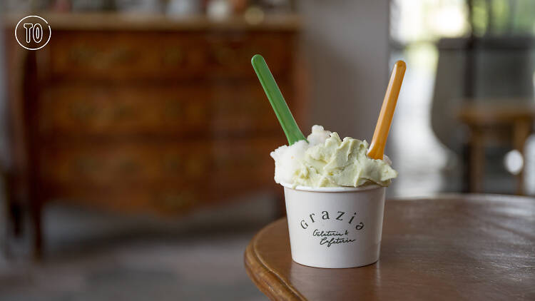 Grazia gelato and coffee