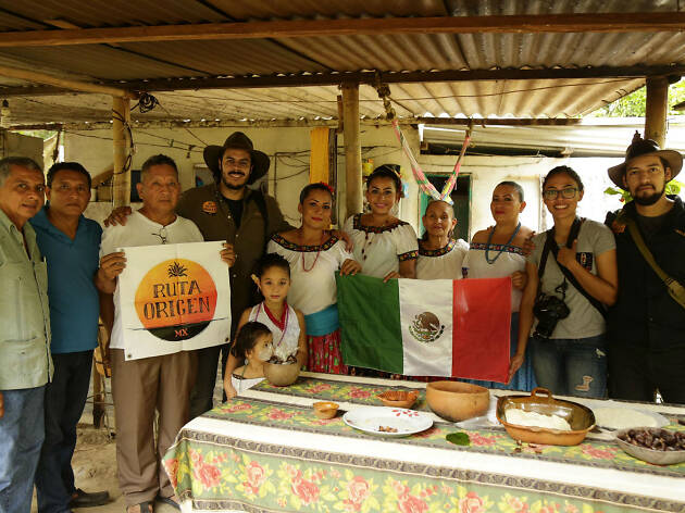 Ruta del maíz Ruta del maíz en Xochimilco