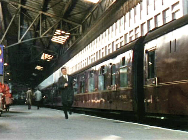 The Ipcress File A still from the film ‘The Ipcress File’, shot in Marylebone station