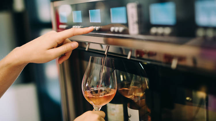 Wine vending machines. You heard me.