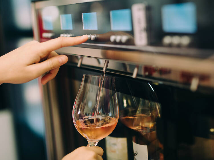 Wine vending machines. You heard me.