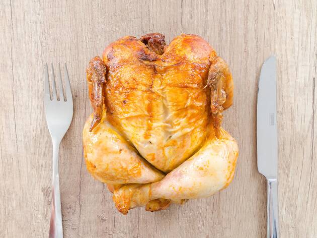 Frango de churrasco é sempre bem-vindo Frango de churrasco é sempre bem-vindo