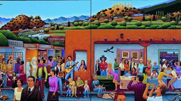 David Bradley, Santa Fe Indian Market, 2001