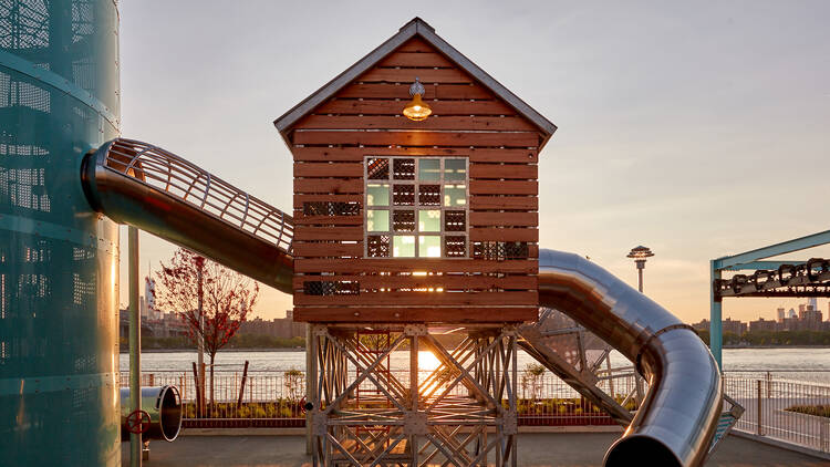 Revamped Garden State Plaza Play Space Takes Kids Down the Shore