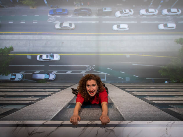 (Nat Thomas, 'Postcards from the Edge' 2019 at Carriageworks. Photograph: Anna Kucera)