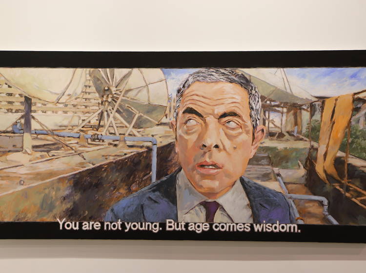 周俊輝《Johny English,「Age comes wisdom」》，2019