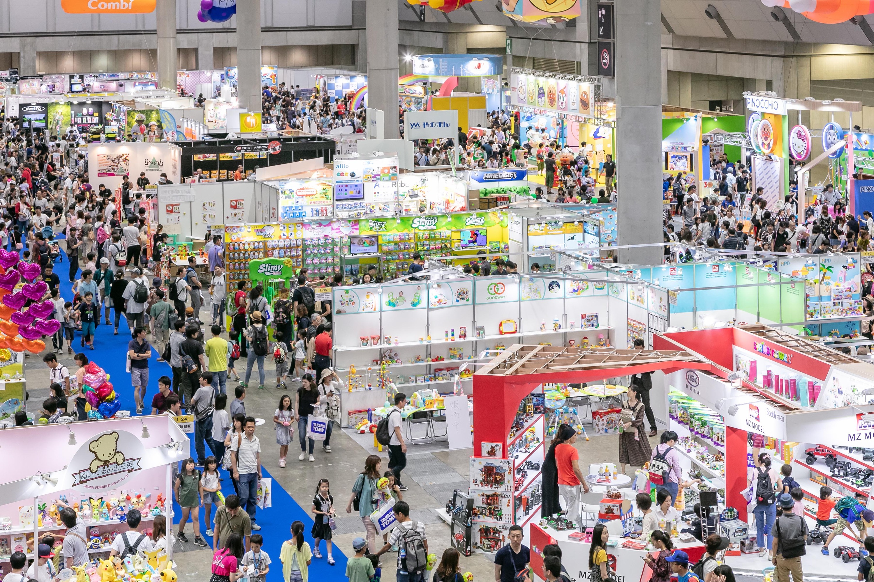 Международная ярмарка игрушек «Tokyo Toy Show» в токийском выставочном