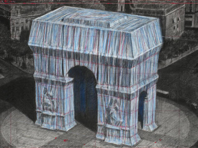 L'artiste Christo va emballer l'Arc de Triomphe l'an prochain ! L'artiste Christo va emballer l'Arc de Triomphe l'an prochain !
