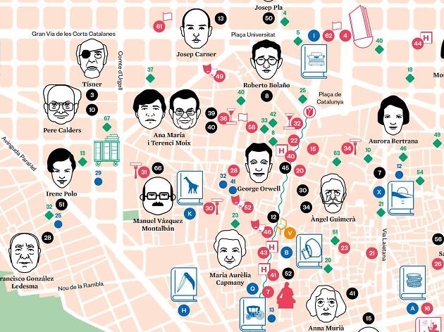 Mapa literari Mapa literari