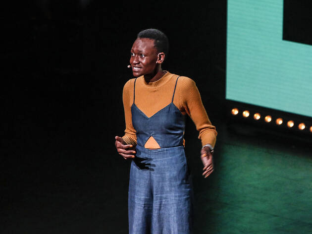 Moreblessing Maturure at TEDxYouth@Sydney Moreblessing Maturure at a TED confernece.