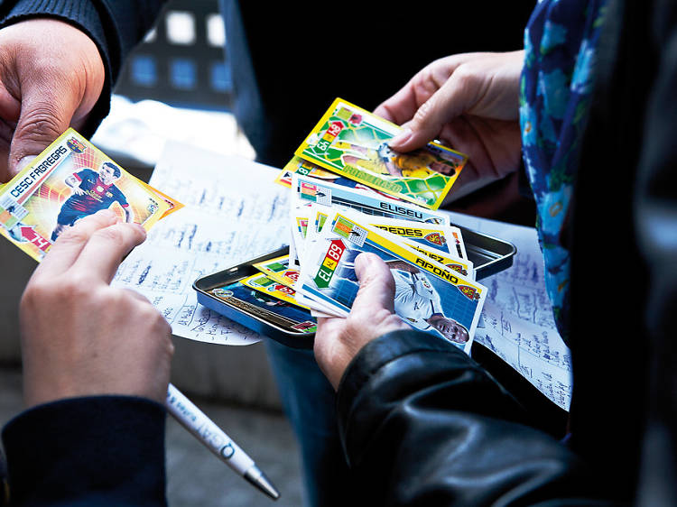 Terminad una colección en la Plaza Nueva