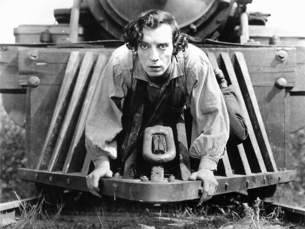 Buster Keaton a 'El maquinista de la general' Buster Keaton a 'El maquinista de la general'