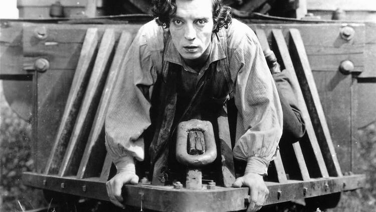 Buster Keaton a 'El maquinista de la general'