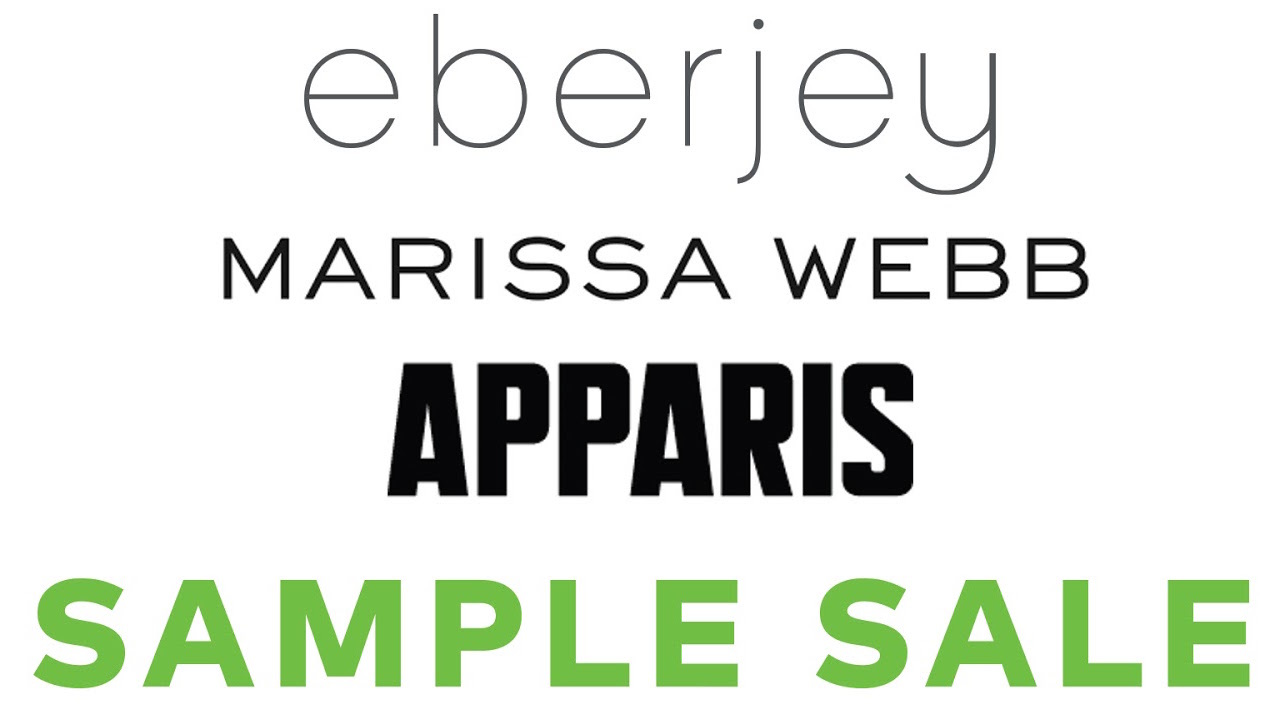 Eberjey + Marissa Webb + Apparis sample sale Shopping in New York