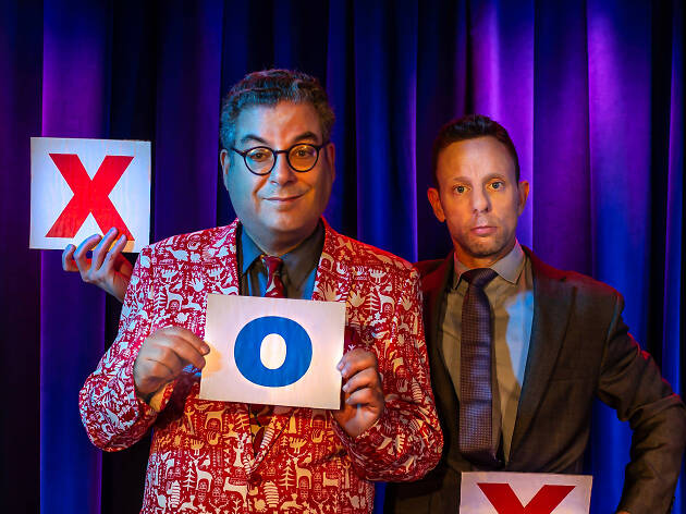 Michael Musto and Tim Cusack Michael Musto and Tim Cusack