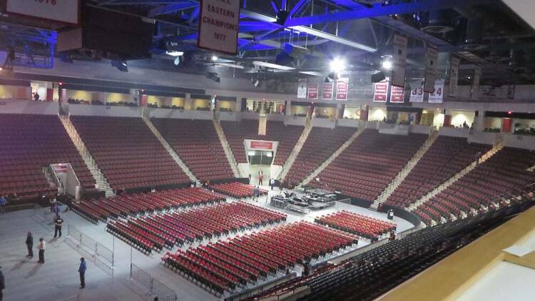 Boston University: Agganis Arena (panoramic), Agganis Arena…