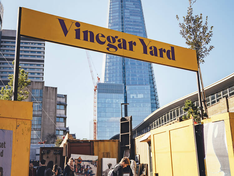 Score a bargain at Flea at Vinegar Yard