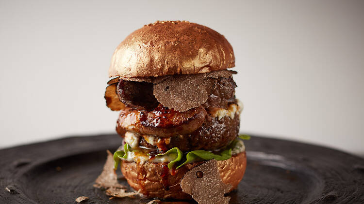 Golden Burgers at Grand Hyatt Tokyo