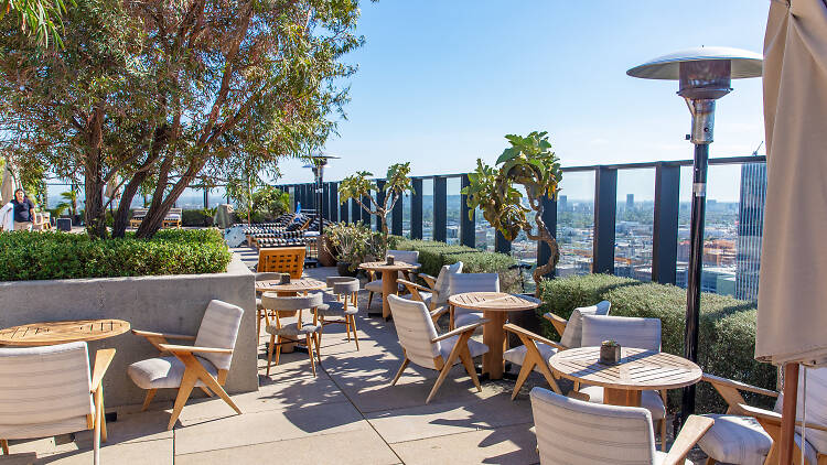 Sorra rooftop bar and restaurant in Hollywood from the Hinoki and the Bird team