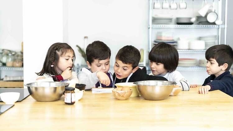 Pequeños chefs