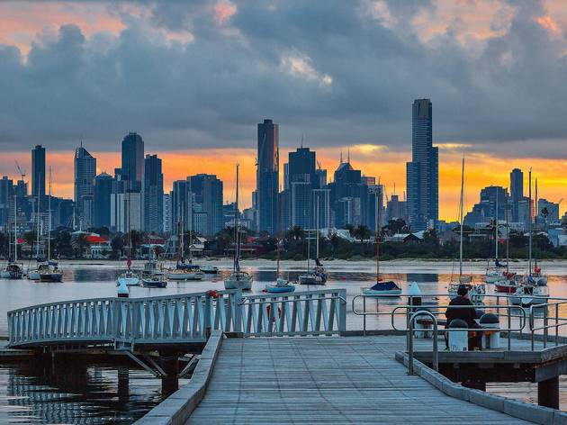 Melbourne City Skyline Melbourne City Skyline