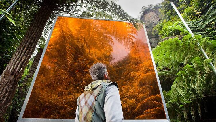 Elin & Keino, ‘Blue Blue Mountains’ Sculpture at Scenic World