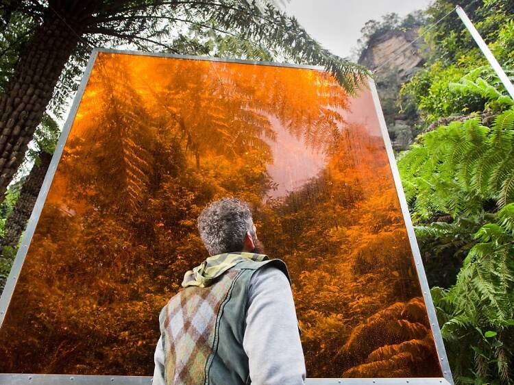 Elin & Keino, ‘Blue Blue Mountains’ Sculpture at Scenic World