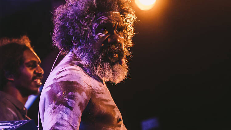 Press shot of Yothu Yindi and the Treaty Project 