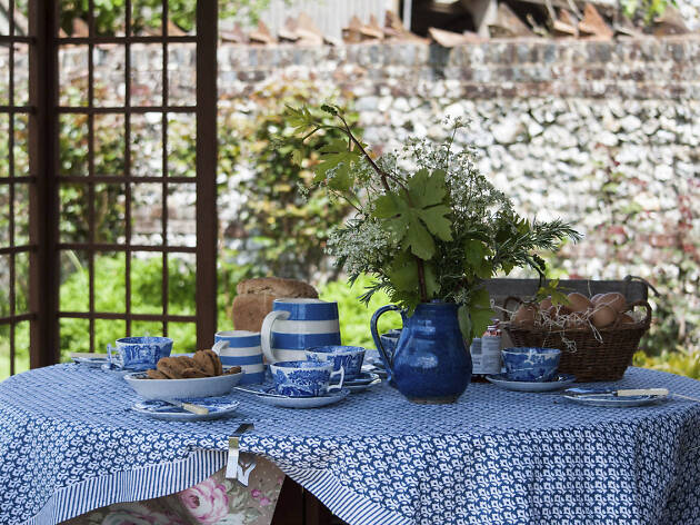 Breakfast spread at White Pond Farm in Turville Breakfast spread at White Pond Farm in Turville