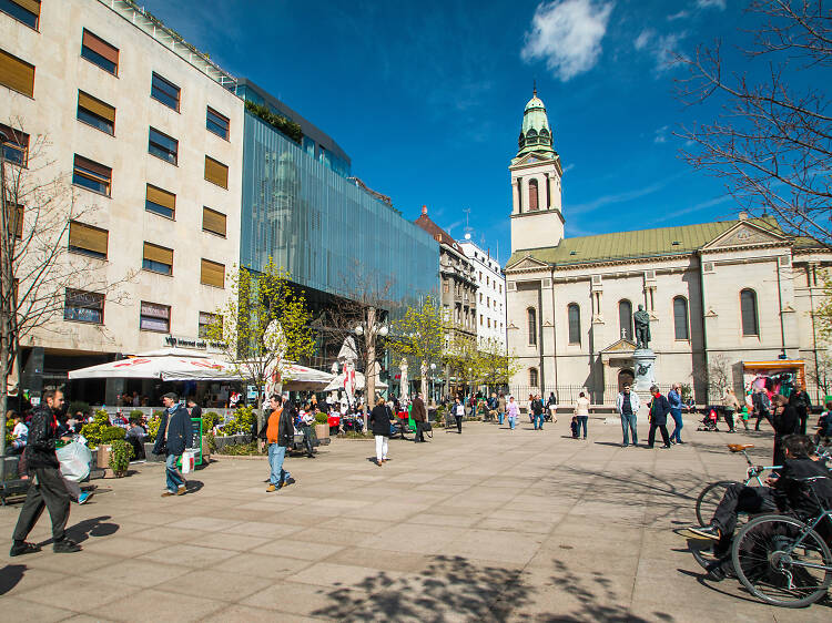 The monuments of Zagrebačka špica