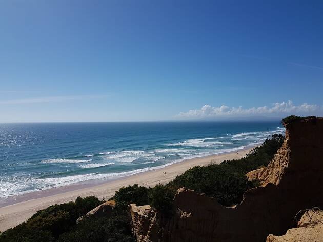 Praia da Adiça praias naturistas em Portugal