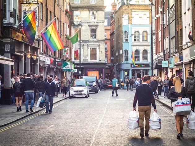 Soho in London Soho in London